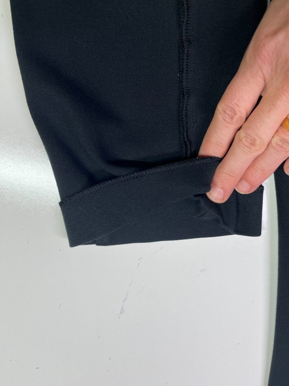 Talbots Size 6P Montauk Pant Black Ponte Knit Pull-On Elastic Waistband - Picture 8 of 10